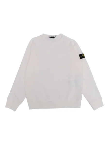 Bluza dziecięca Stone Island biała