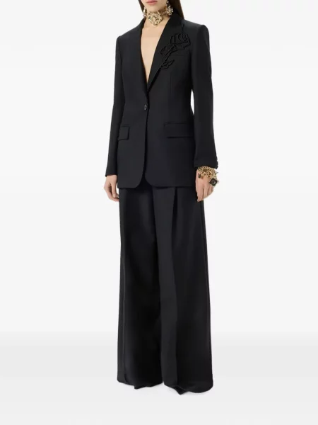 Pantaloni palazzo Blumarine negru