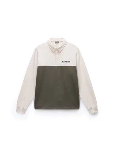 NAPAPIJRI Tricou Mont bej deschis / oliv negru