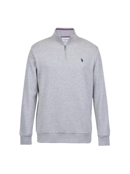 U.S. POLO ASSN. Pulover UMKurt amestecat gri