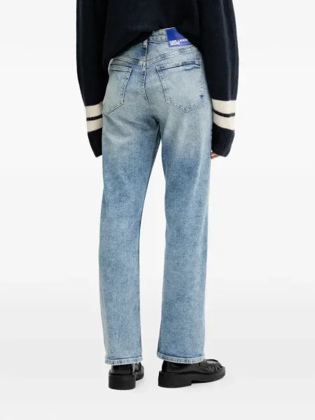 Blugi Karl Lagerfeld Jeans albastru
