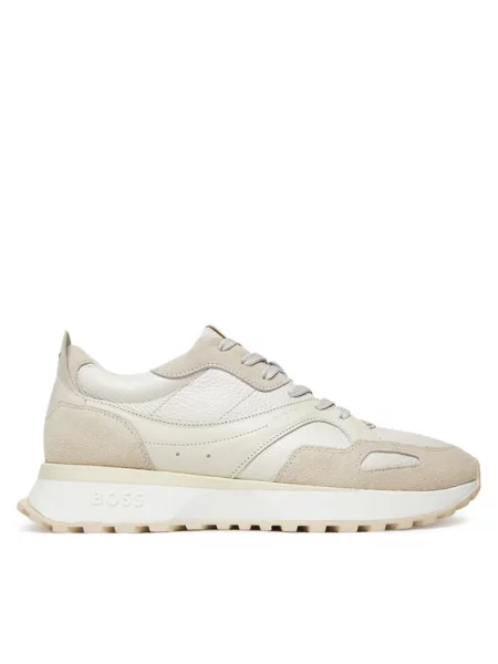 Sneakersy BOSS białe