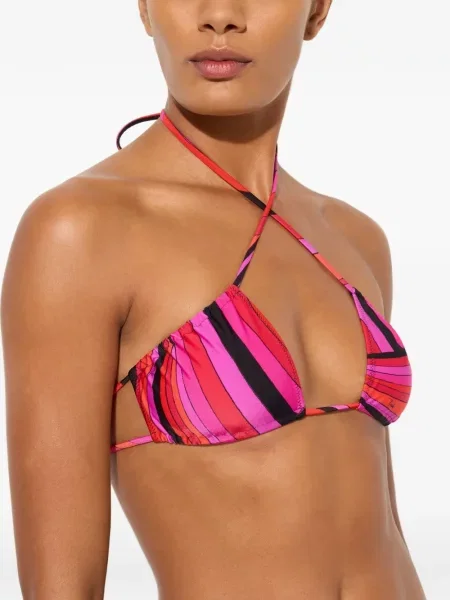 Top Pucci cu imagine roz