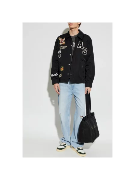 AllSaints T-shirt basic SUN szara