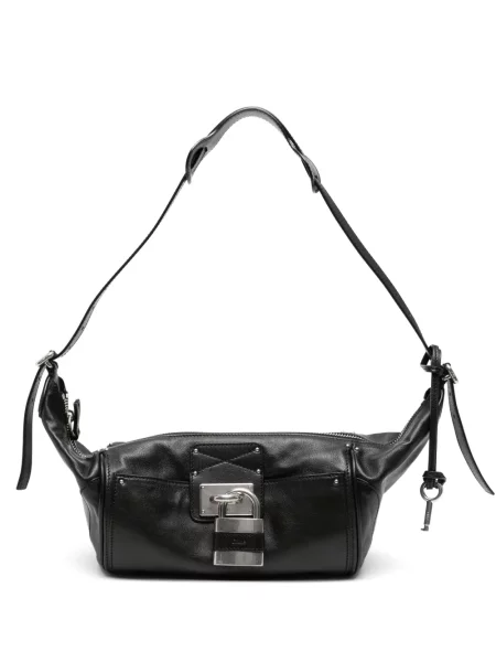 Geantă Chloé din piele negru