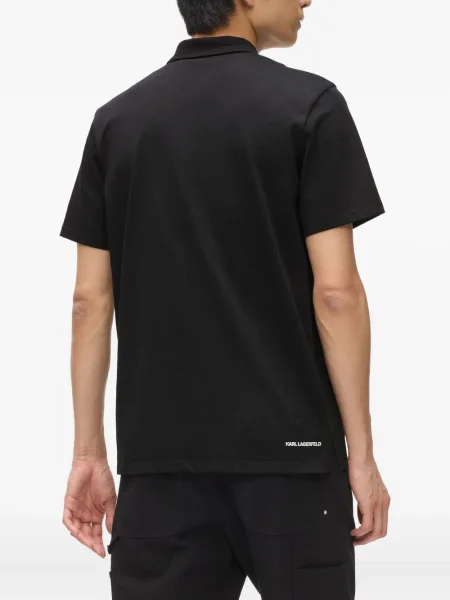 Polo Karl Lagerfeld negru
