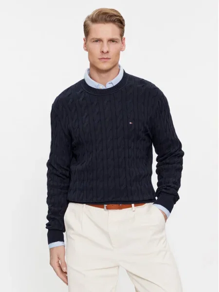 Tommy Hilfiger Pulover Bleumarin