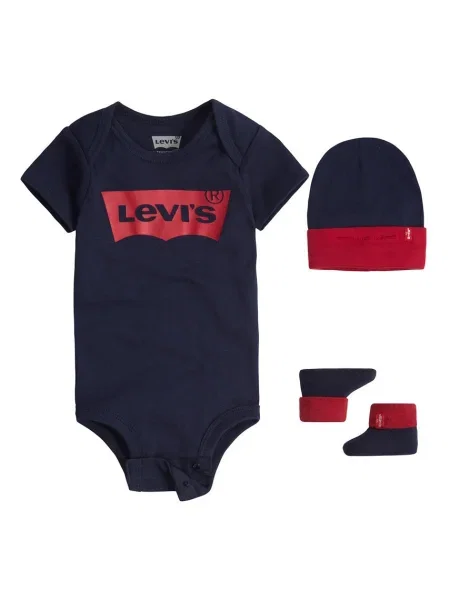 Levi's Kids Kezeslábas tengerészkék / világospiros sötétkék