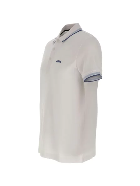 Tricou polo Boss cu dungi