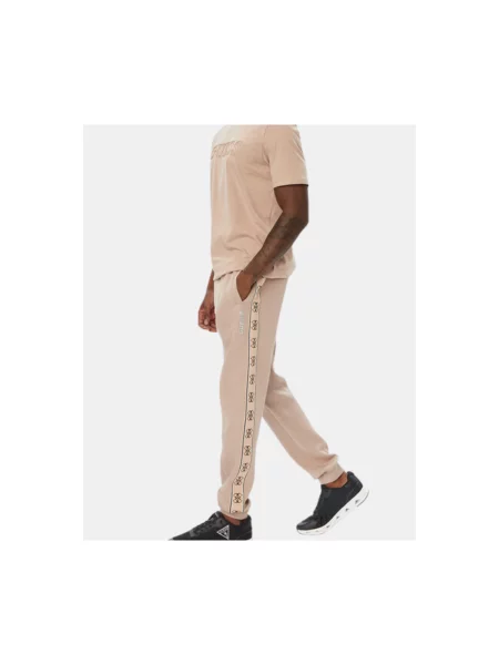 Pantaloni Guess maro