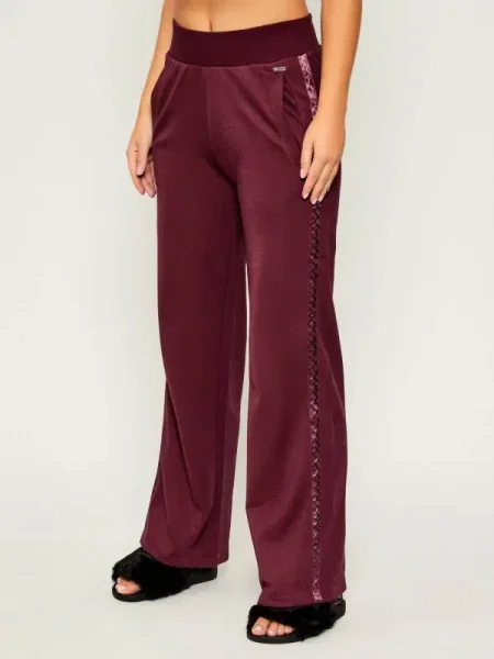 BOSS pantaloni de lounge B Texture_Pants violet