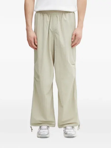 Pantaloni Puma cu autograf cu cordon gri