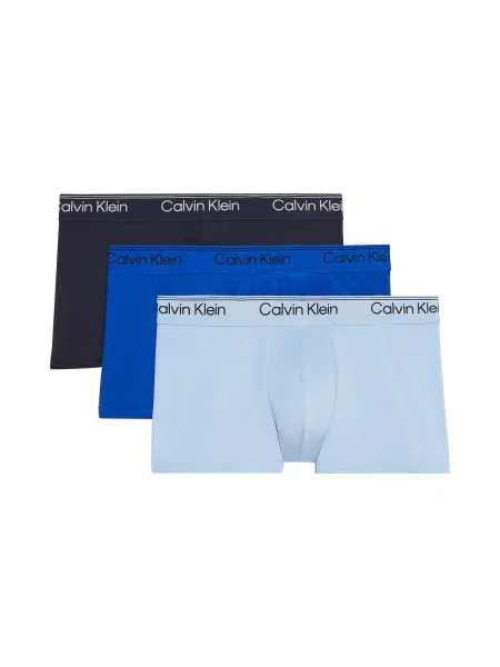 Calvin Klein Underwear Bokserice kraljevsko plava / pastelno plava crna