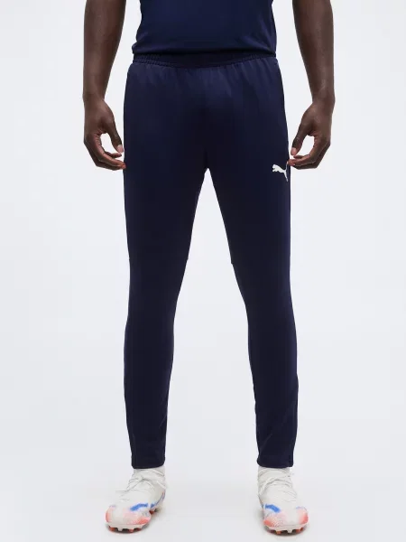 PUMA Športne hlače mornarska / kraljevo modra / temno modra bela