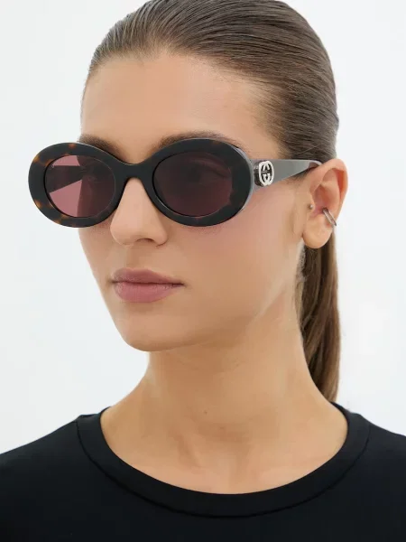 Gucci ochelari de soare pentru femei maro