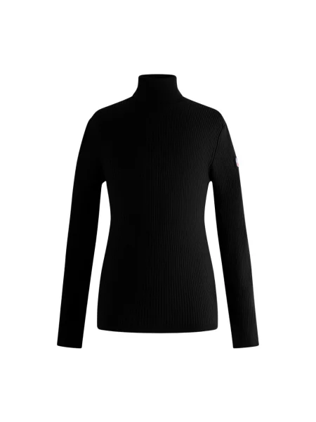 Sweter z golfem Fusalp do golfa czarny