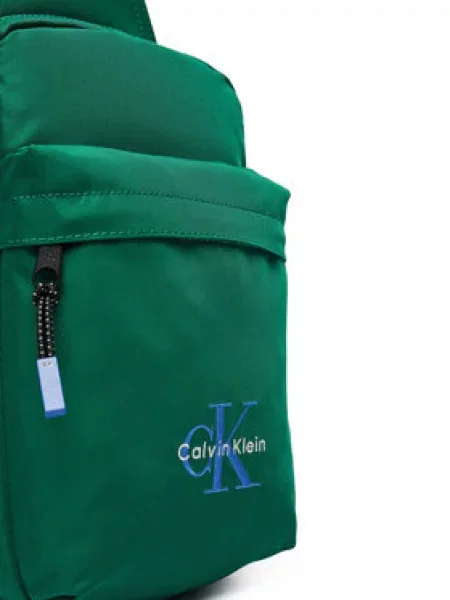 Crossover torbica Calvin Klein Bold Sling zelena