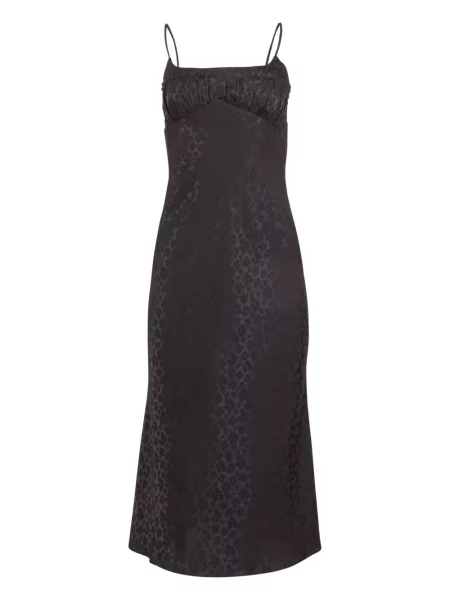 Rochie Fleur Du Mal din jacard de costum negru