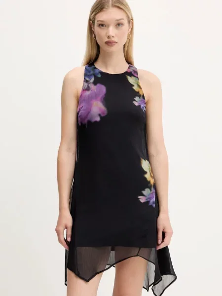 Mała mały sukienka mini Desigual czarna