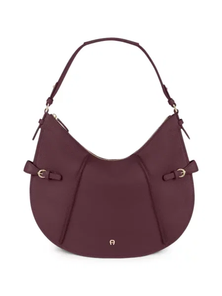 Geantă shopper Aigner cu cataramă roșu