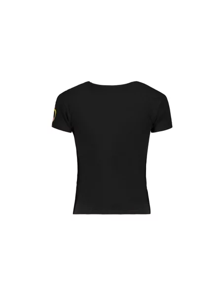 Desigual Tricou TS_DUBLIN Negru Casual Fit roz