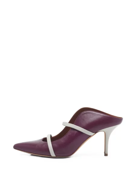 Papuci tip mules Malone Souliers din piele violet