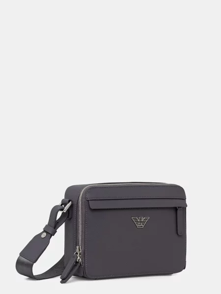 Кожаная сумка Emporio Armani