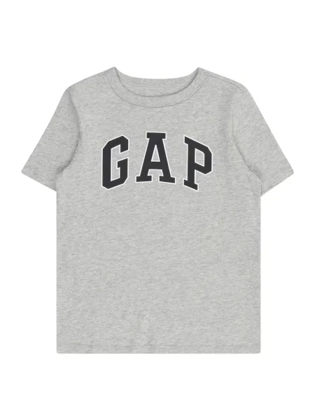 GAP Tricou amestecat / negru / alb gri