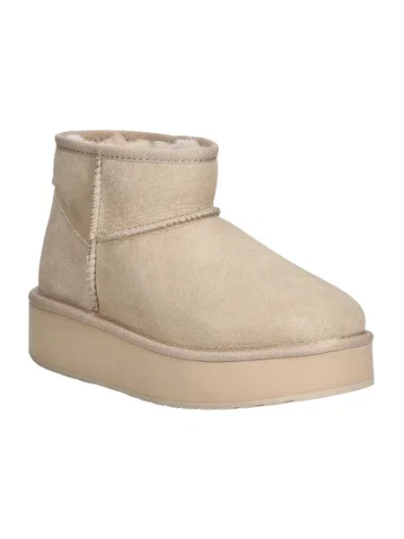Śniegowce EMU Australia Stinger Micro Flatform macadamia beżowe