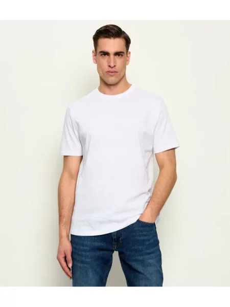 BOSS Tricou Tegood alb