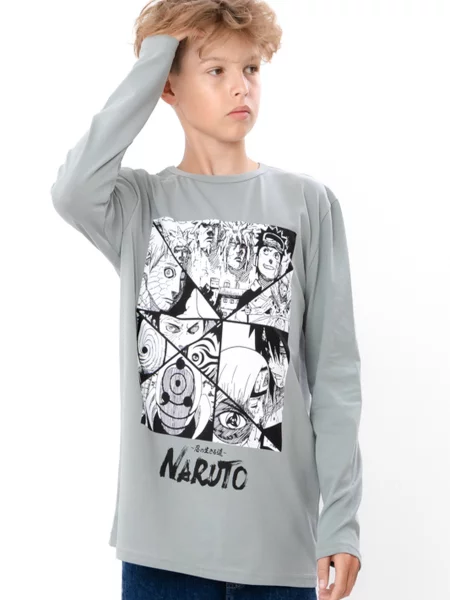 Дитячий Лонгслів Носи своє сірий