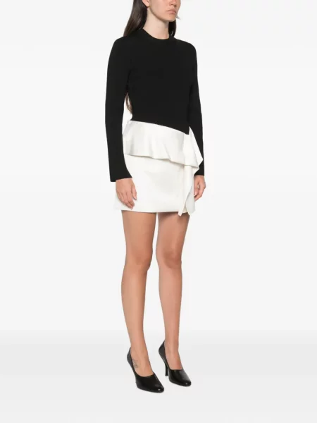Rochie mini Simkhai cu volane negru