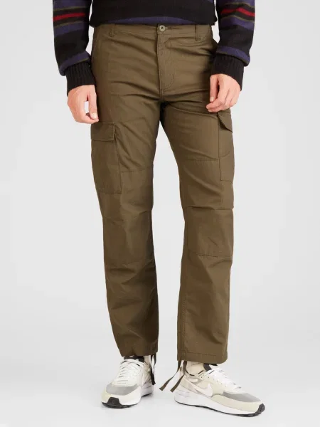 Carhartt WIP Pantaloni cu oliv