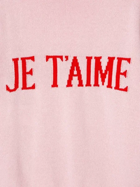 Sweter dziecięcy Alberta Ferretti różowy