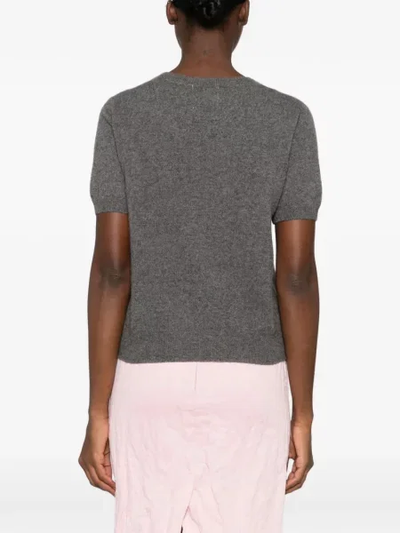 Scurt tricou Ivory Paris gri
