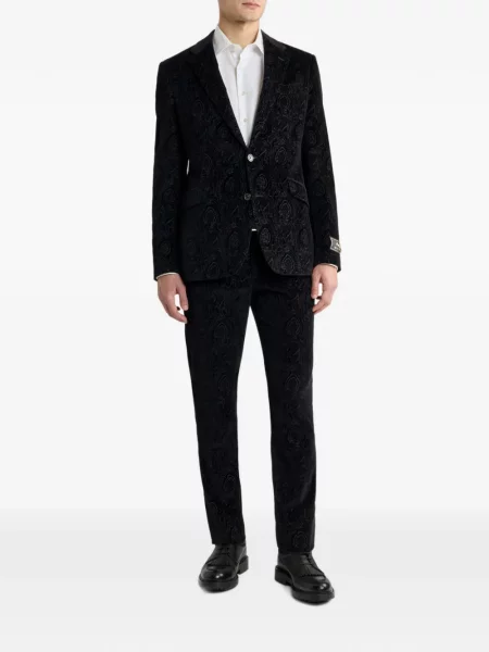 Pantaloni Etro de catifea negru