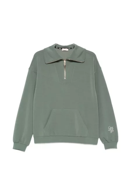 Komplet dresowy Liu Jo z autografem zielony