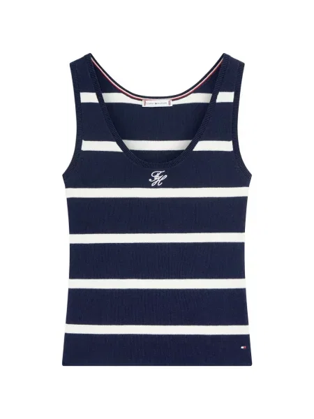 Top Tommy Hilfiger albastru