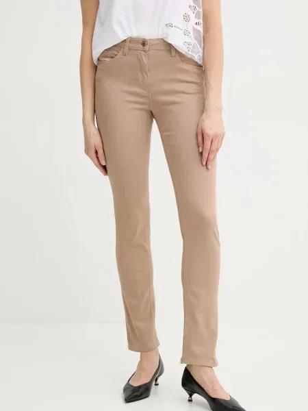 Дънки Morgan зелено бежово