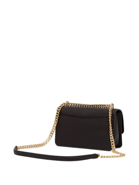 Top Michael Michael Kors din piele cu imagine maro