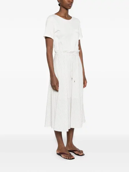 Rochie midi Liu Jo de costum alb