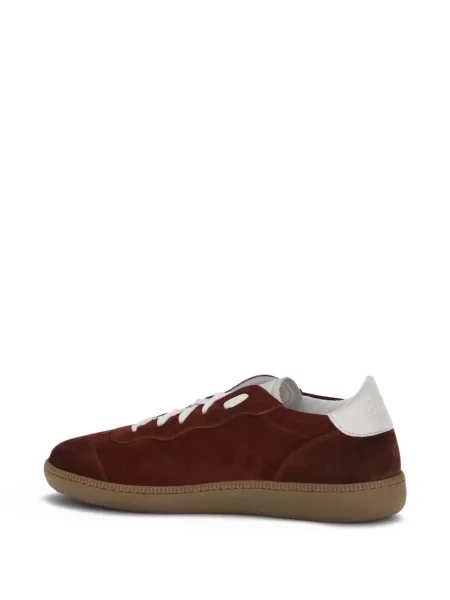 Szarvasbőr sneaker Be980 autogrammal piros