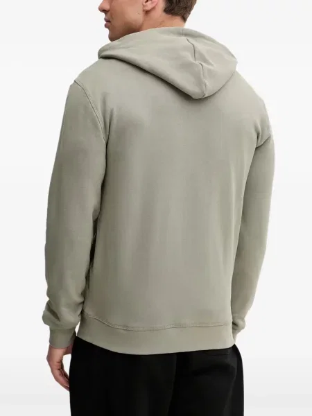 Hoodie Guess με αυτόγραφο πράσινο