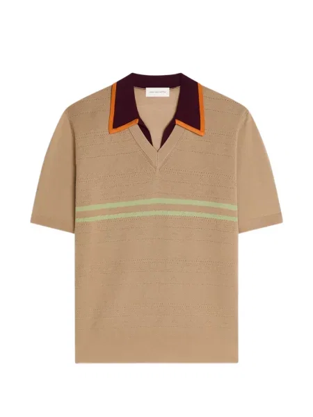 Polo Dries Van Noten de lână cu dungi
