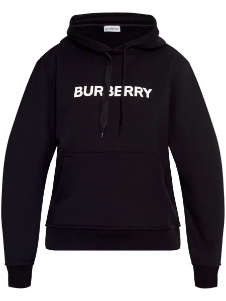 Bluza z kapturem Burberry czarna