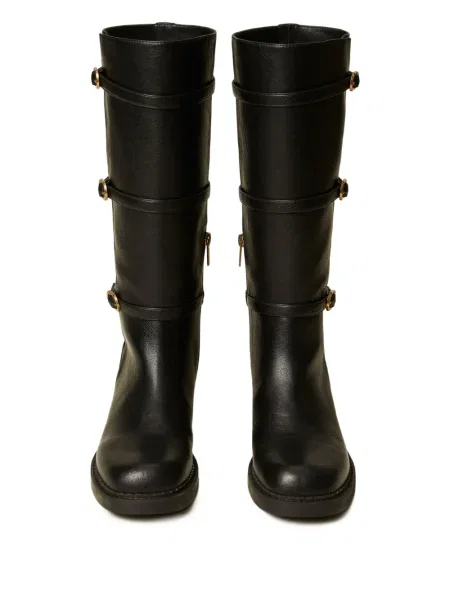 Botine Twinset cu cataramă negru