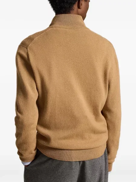 Hálós kockás pólóing Polo Ralph Lauren nyomtatás fekete