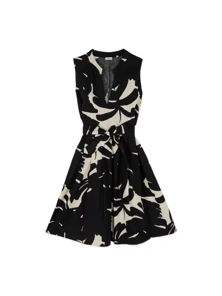 Sukienka w literę a Oltre dzwony czarna