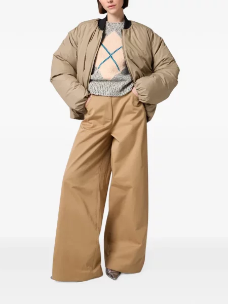 Pulover Msgm cu model argyle gri