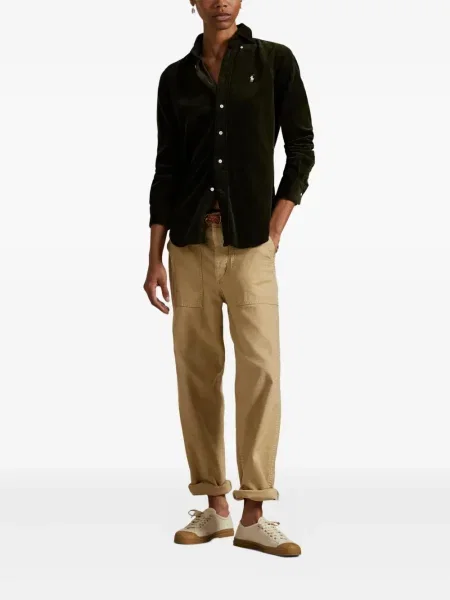 Căciulă Polo Ralph Lauren cu broderie tricotate de costum albastru